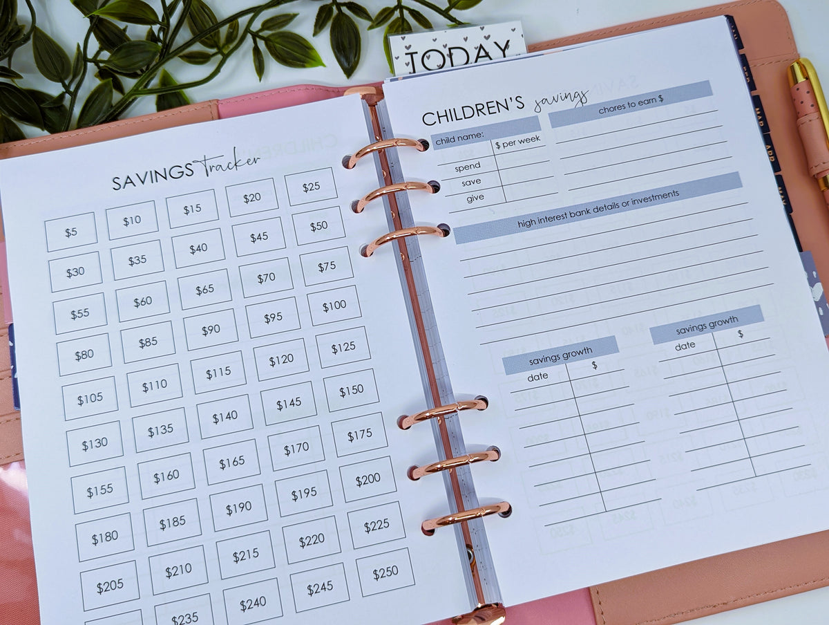 A5 &quot;No Shoes&quot; (Barefoot style) Budget &amp; Finance Pack