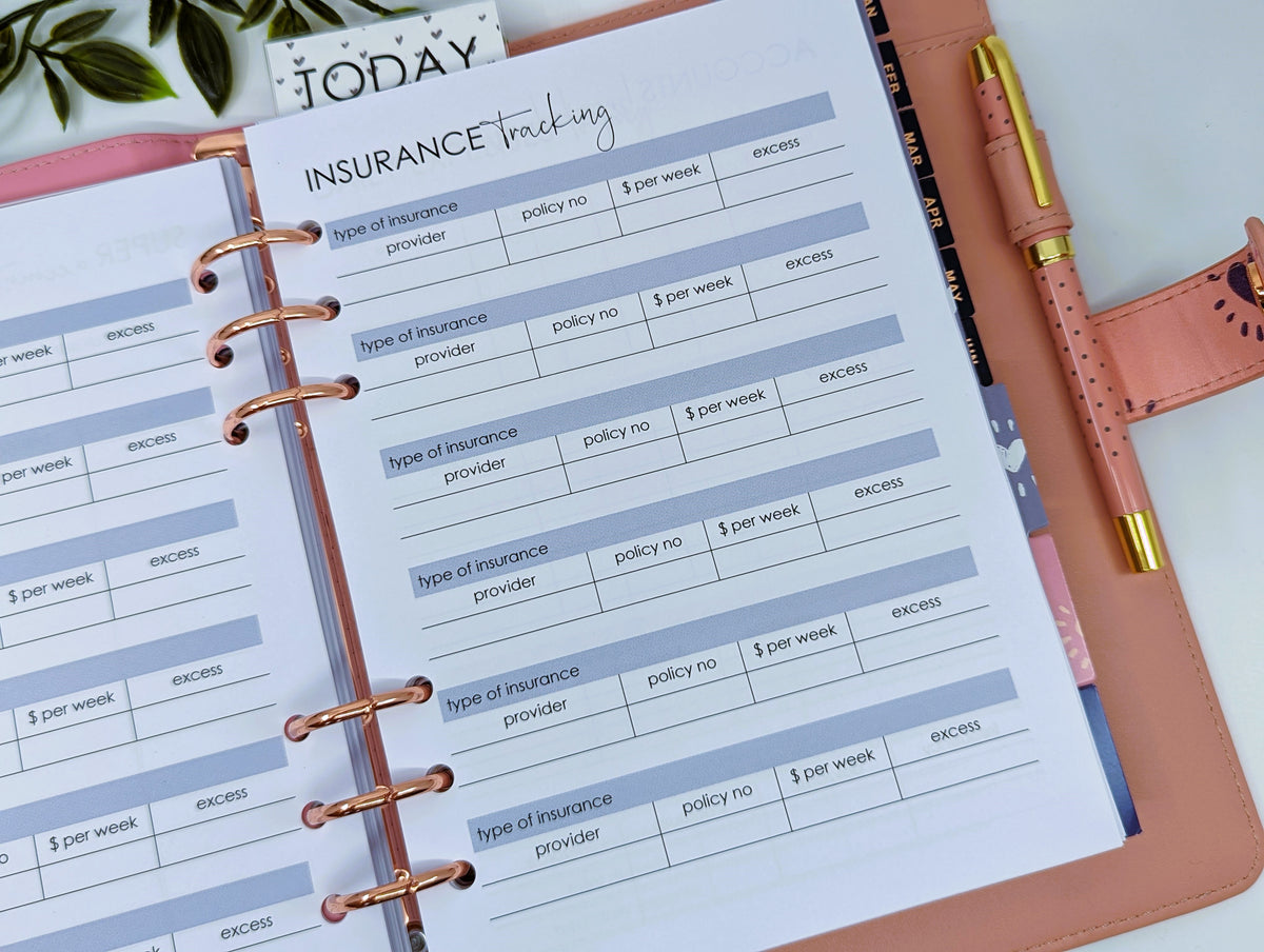 A5 &quot;No Shoes&quot; (Barefoot style) Budget &amp; Finance Pack