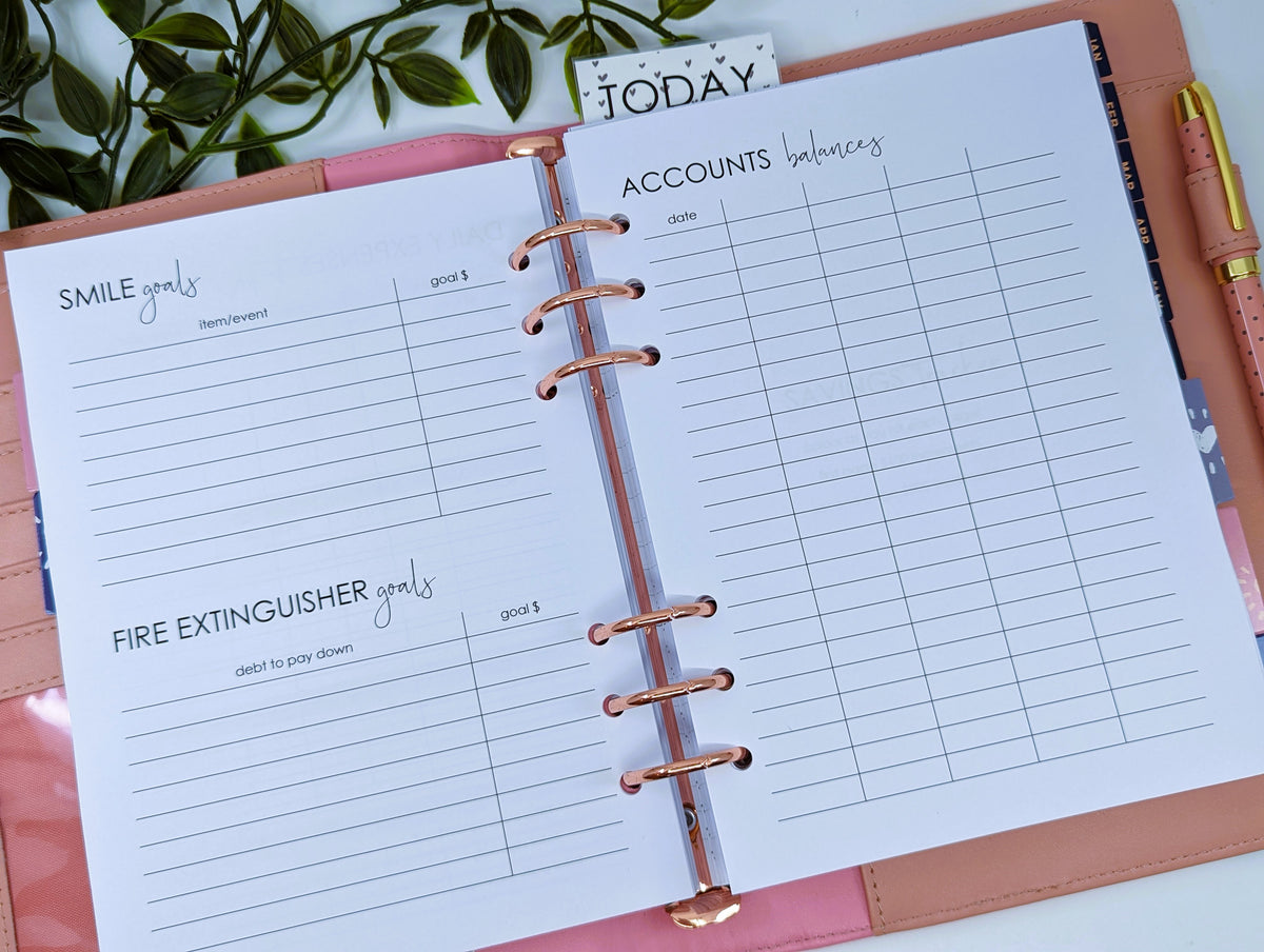 A5 &quot;No Shoes&quot; (Barefoot style) Budget &amp; Finance Pack