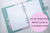 Personal Size Weekly Planner Inserts - vertical box style