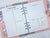 Day on Two Pages Planner Refill