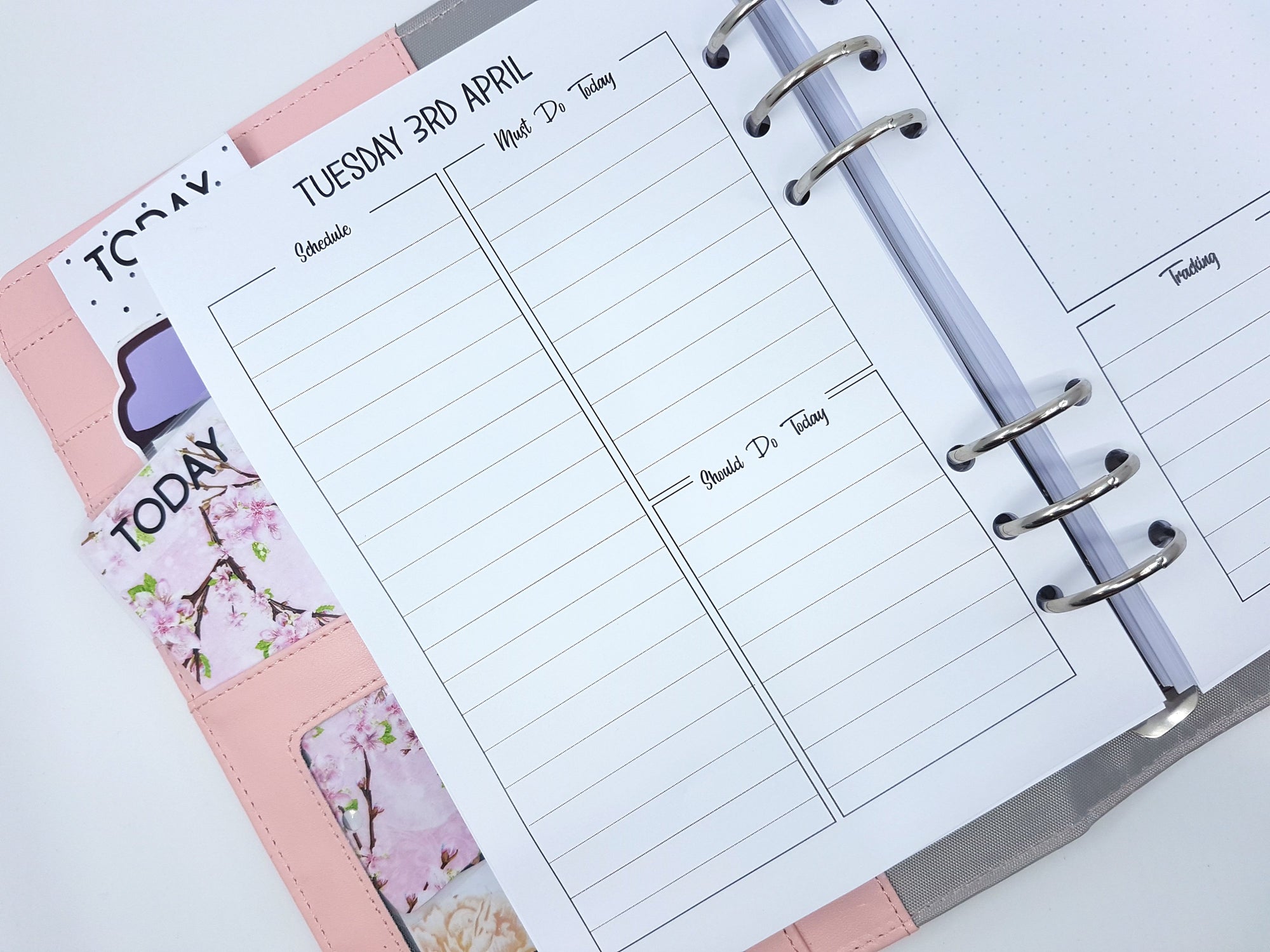 Day on Two Pages Planner Refill