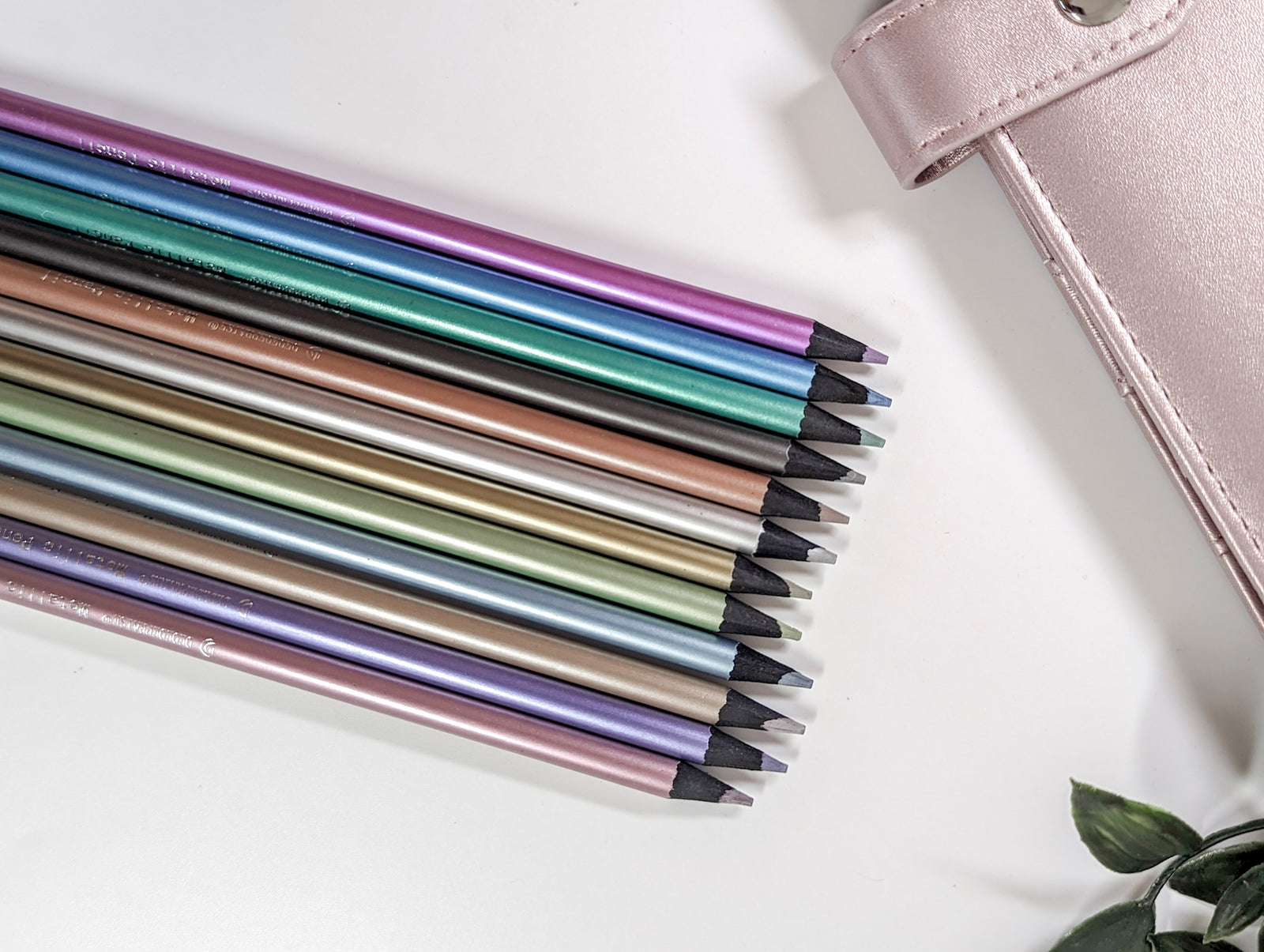 Metallic Pencil Set 12 pencils