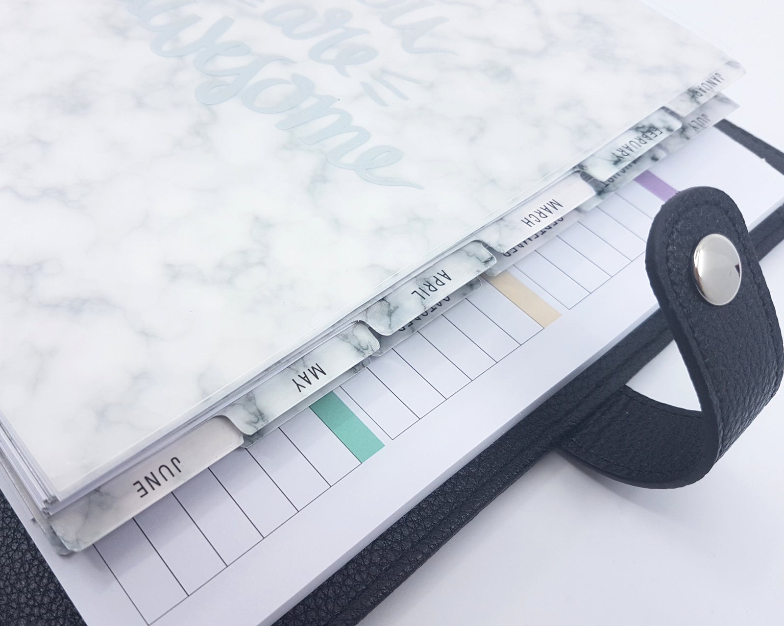 Monthly Labels for Dividers