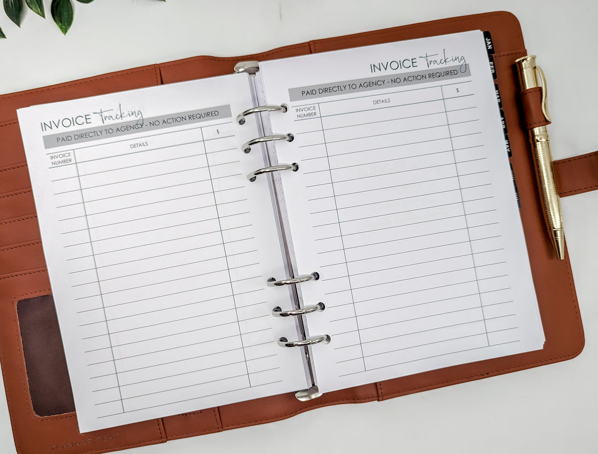 NDIS Planner Bundle REFILL PACK