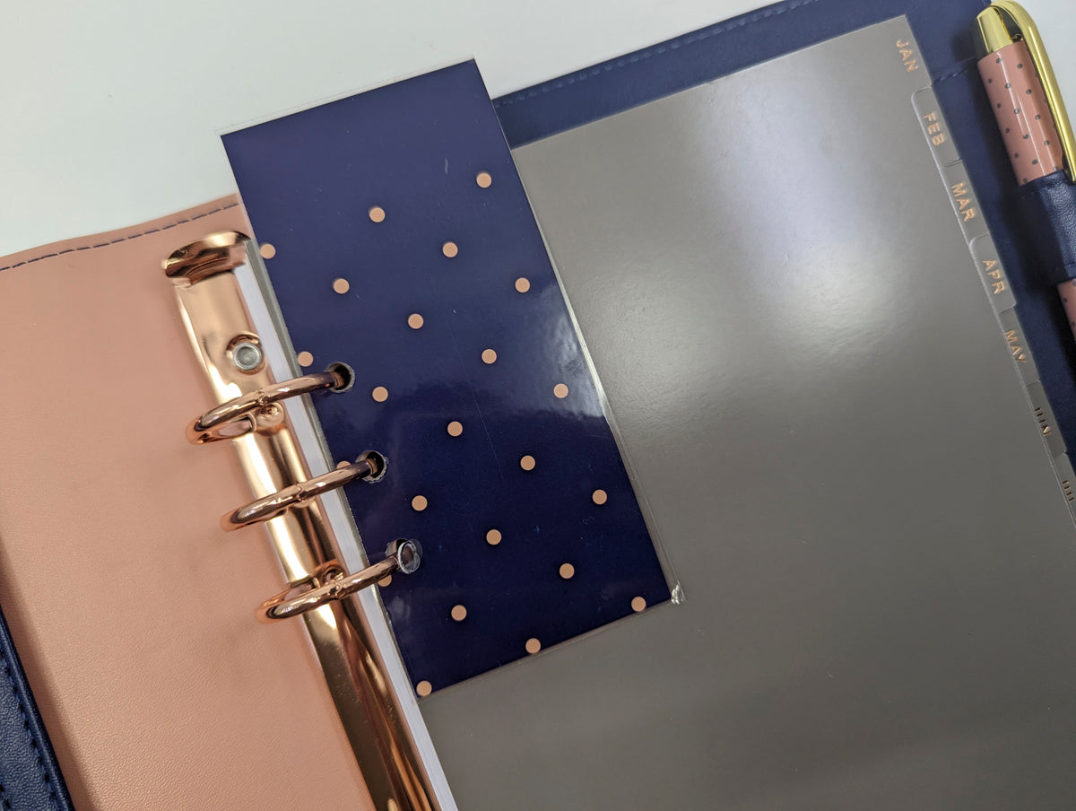 &quot;TODAY&quot; Page Marker -  Peach Polka Dot