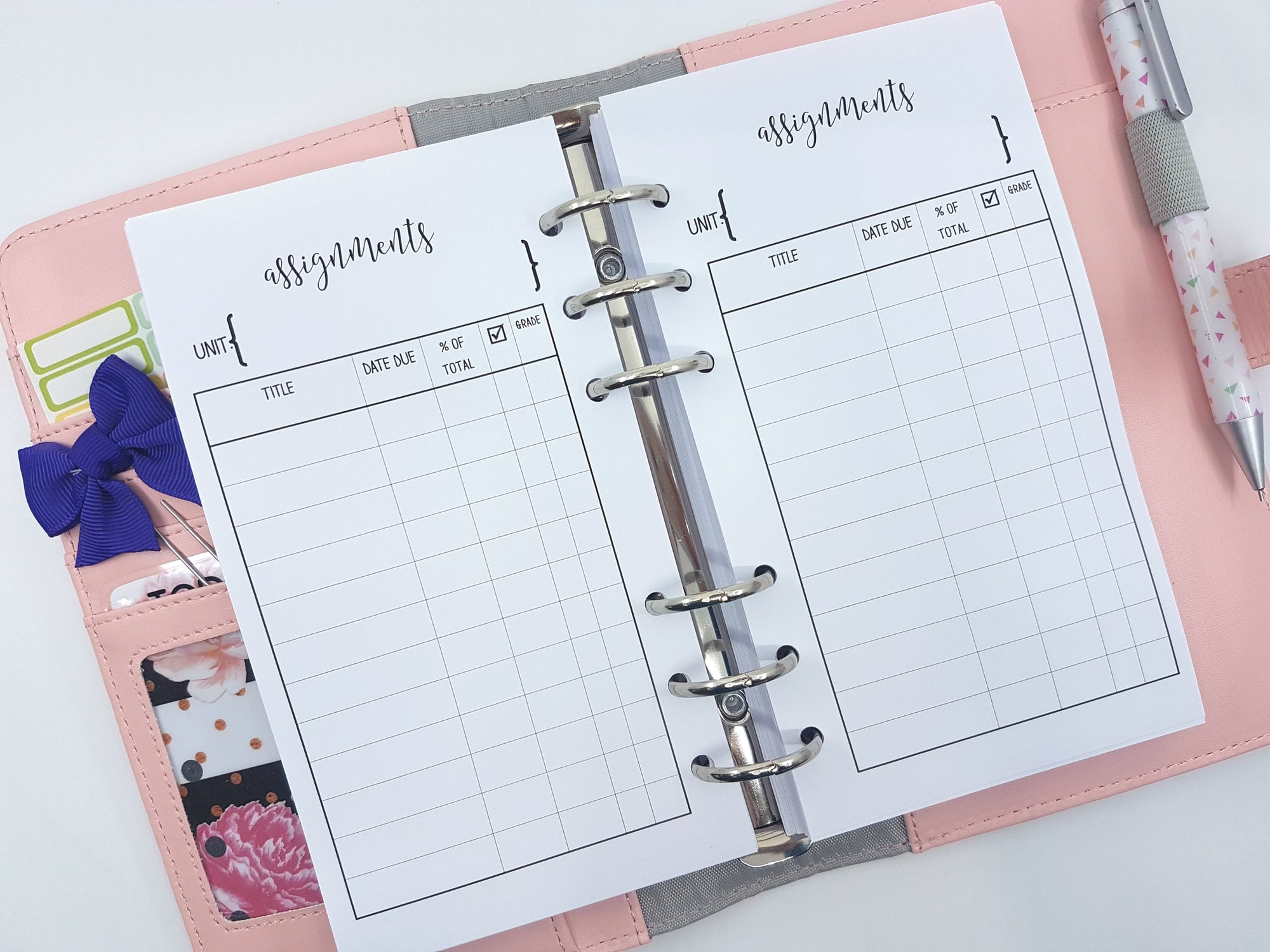 Personal Size Study Planner Bundle