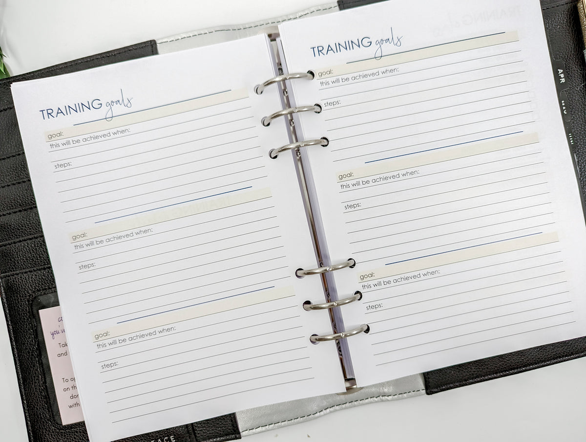 A5 Pet Planner Inserts