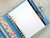 Plain Punched A5 100gsm Paper | 50 sheets