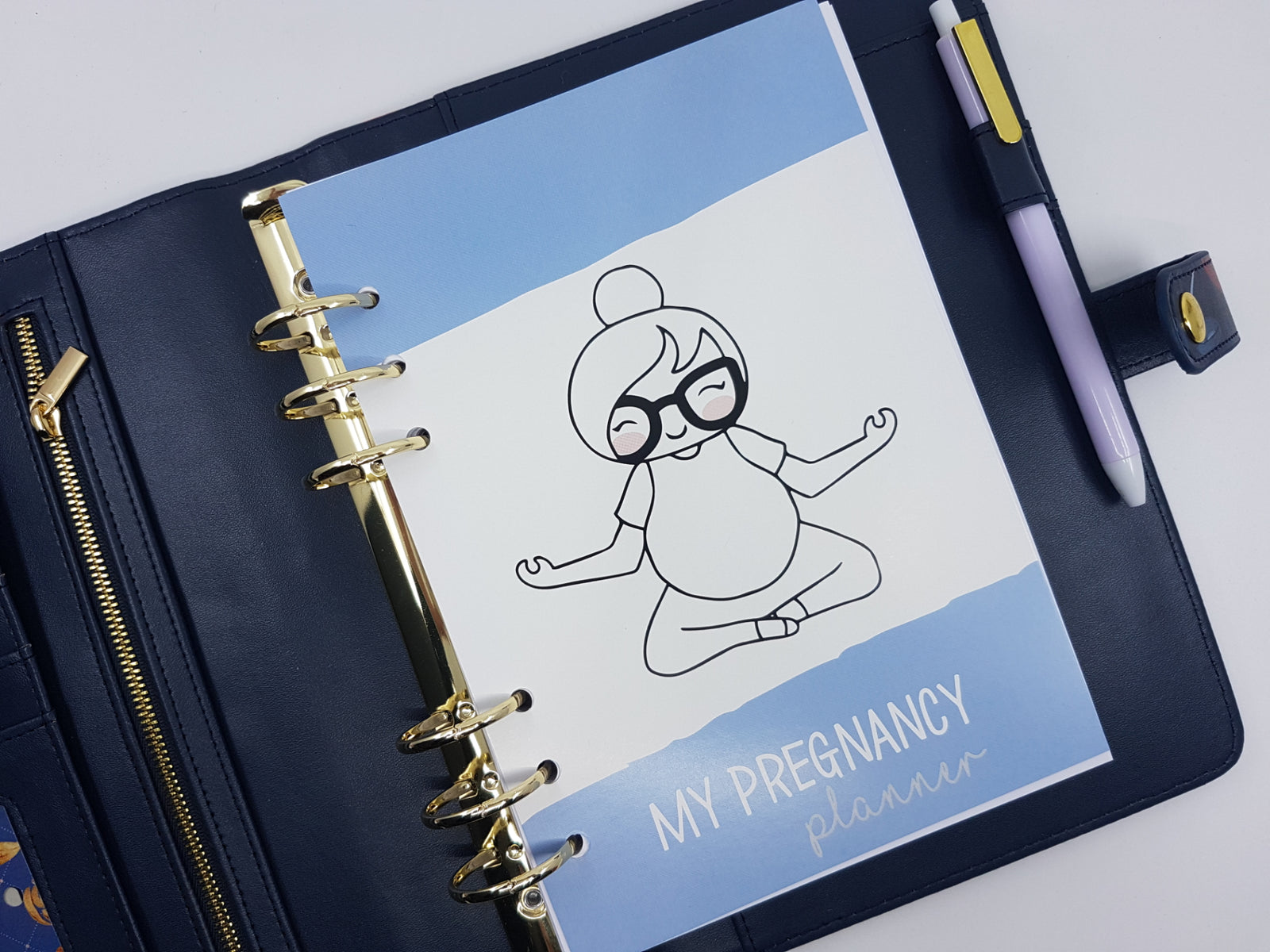 Pregnancy Planner Dashboard (A5 size)