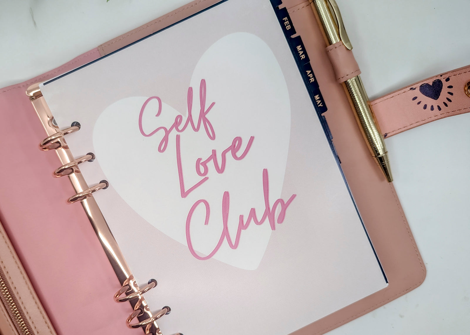 Self Love Club Dashboard (A5 size)