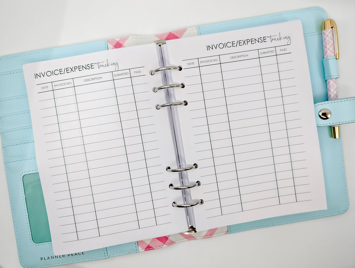 A5 NDIS Planner Inserts for Disability Support Workers